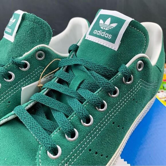 Adidas Stan CS Green Suede 9 Mens / 10.5 Women's - Picture 8 of 15